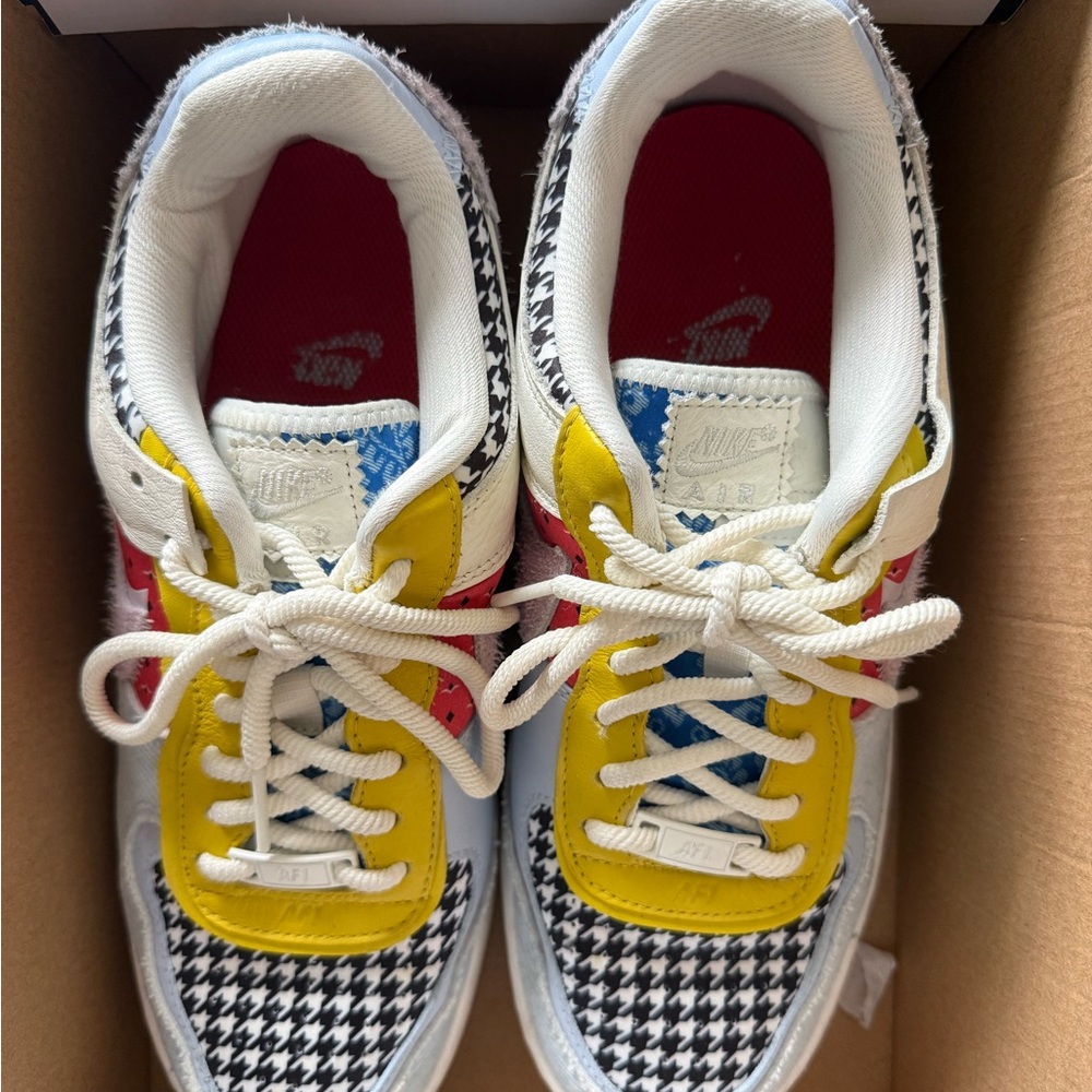 Nike AF1 Shadow Multicolor Sneakers 10